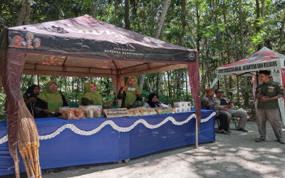 Bazar UMKM Semarakkan Pelantikan PCNU Bangka