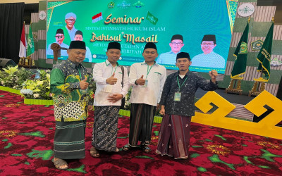 Pengurus Cabang Nahdlatul Ulama (PCNU) Bangka Ikuti Seminar Sistem Istimbath Hukum dan Bahtsul Masail